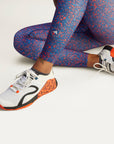 Active Red / Bahia Blue TruePurpose Optime Training Leggings