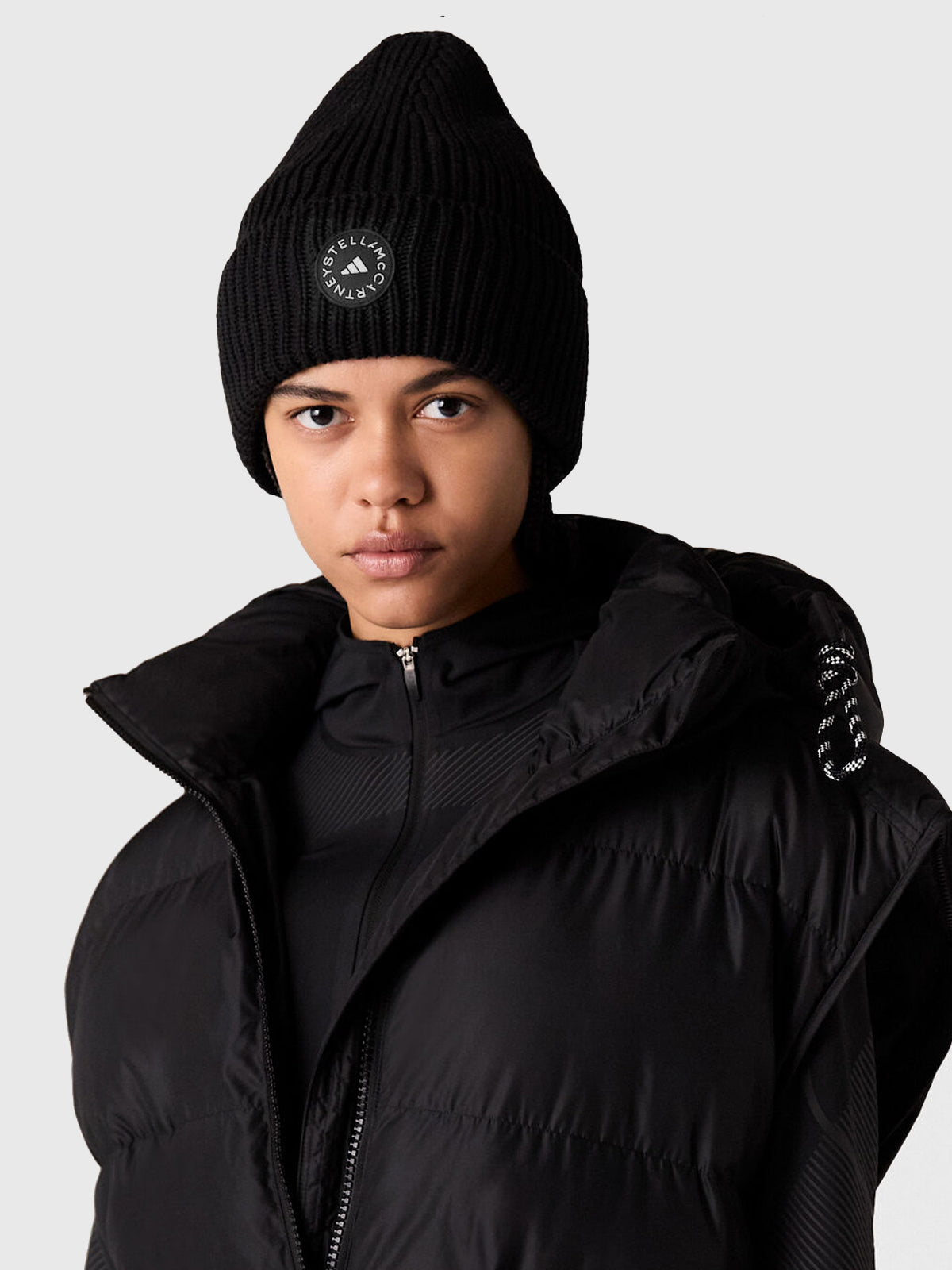 Black Logo Beanie