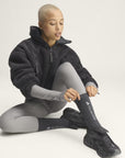 Carbon / Orbit Grey Crew Socks