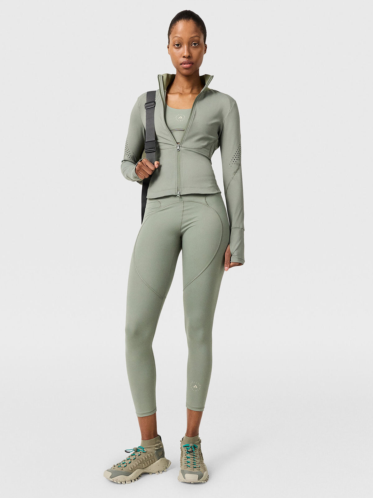 Stone Green TruePurpose Midlayer Training Jacket