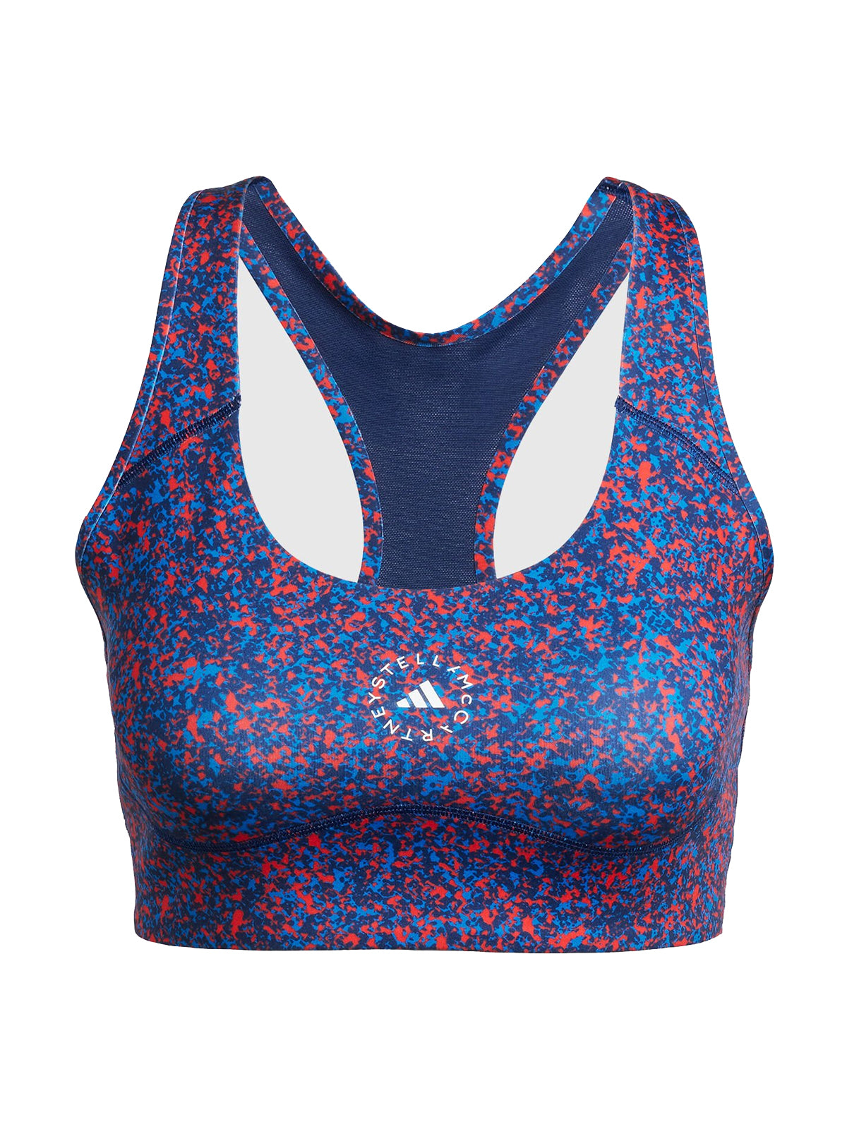 Active Red / Bahia Blue TruePurpose Power Impact Training Sports Bra