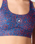 Active Red / Bahia Blue TruePurpose Power Impact Training Sports Bra