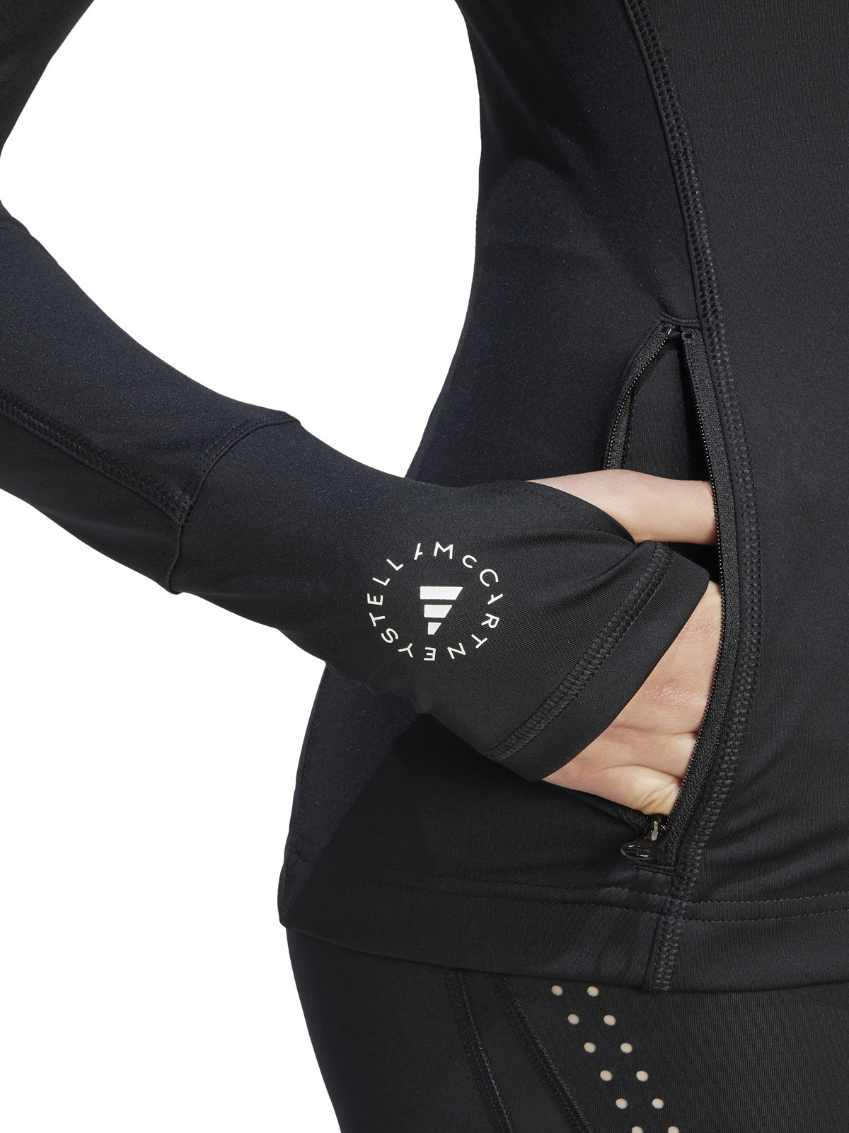 Black TruePurpose Midlayer Training Jacket