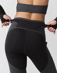 Black / Carbon Two Tone Leggings