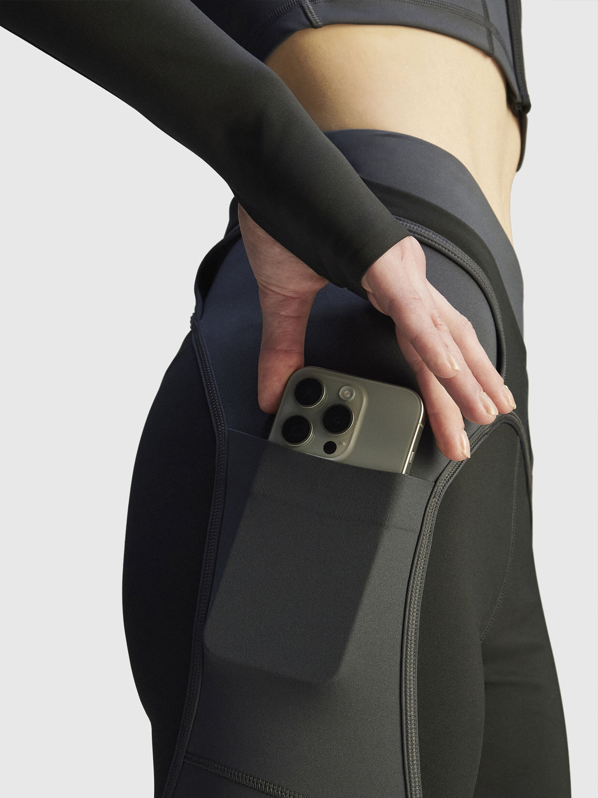 Black / Carbon Two Tone Leggings