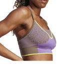 Deep Lilac Leopard Seamless TrueStrength Bra