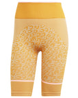 Unity Orange Leopard Seamless TrueStrength Bike Shorts