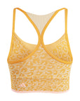 Unity Orange Leopard Seamless TrueStrength Bra