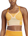 Unity Orange Leopard Seamless TrueStrength Bra