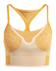 Unity Orange Leopard Seamless TrueStrength Bra