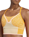 Unity Orange Leopard Seamless TrueStrength Bra