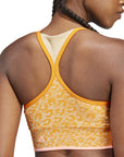 Unity Orange Leopard Seamless TrueStrength Bra