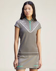 Dove Grey TrueNature Golf Polo Shirt