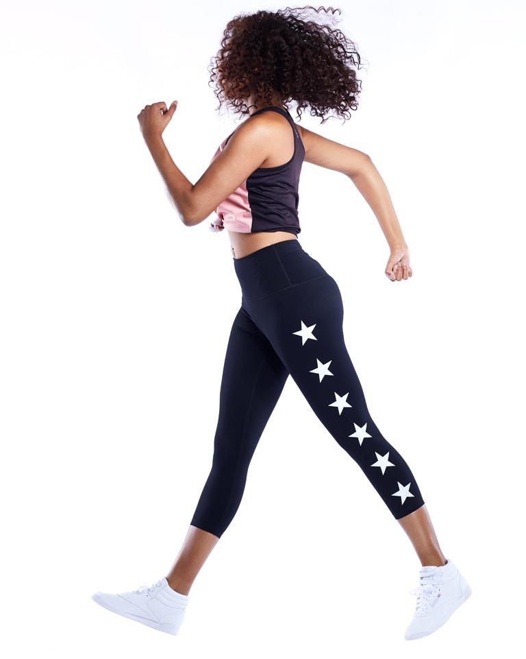 Star Power 3/4 Compression leggings