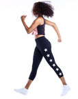 Star Power 3/4 Compression leggings