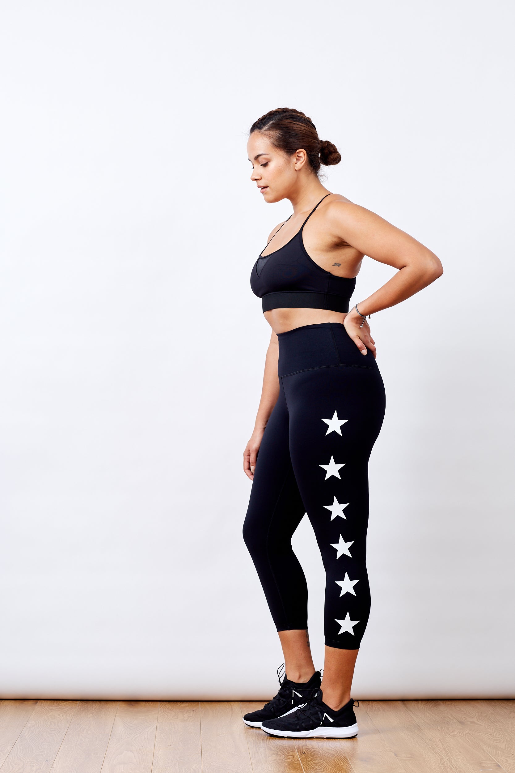 Star Power 3/4 Compression leggings