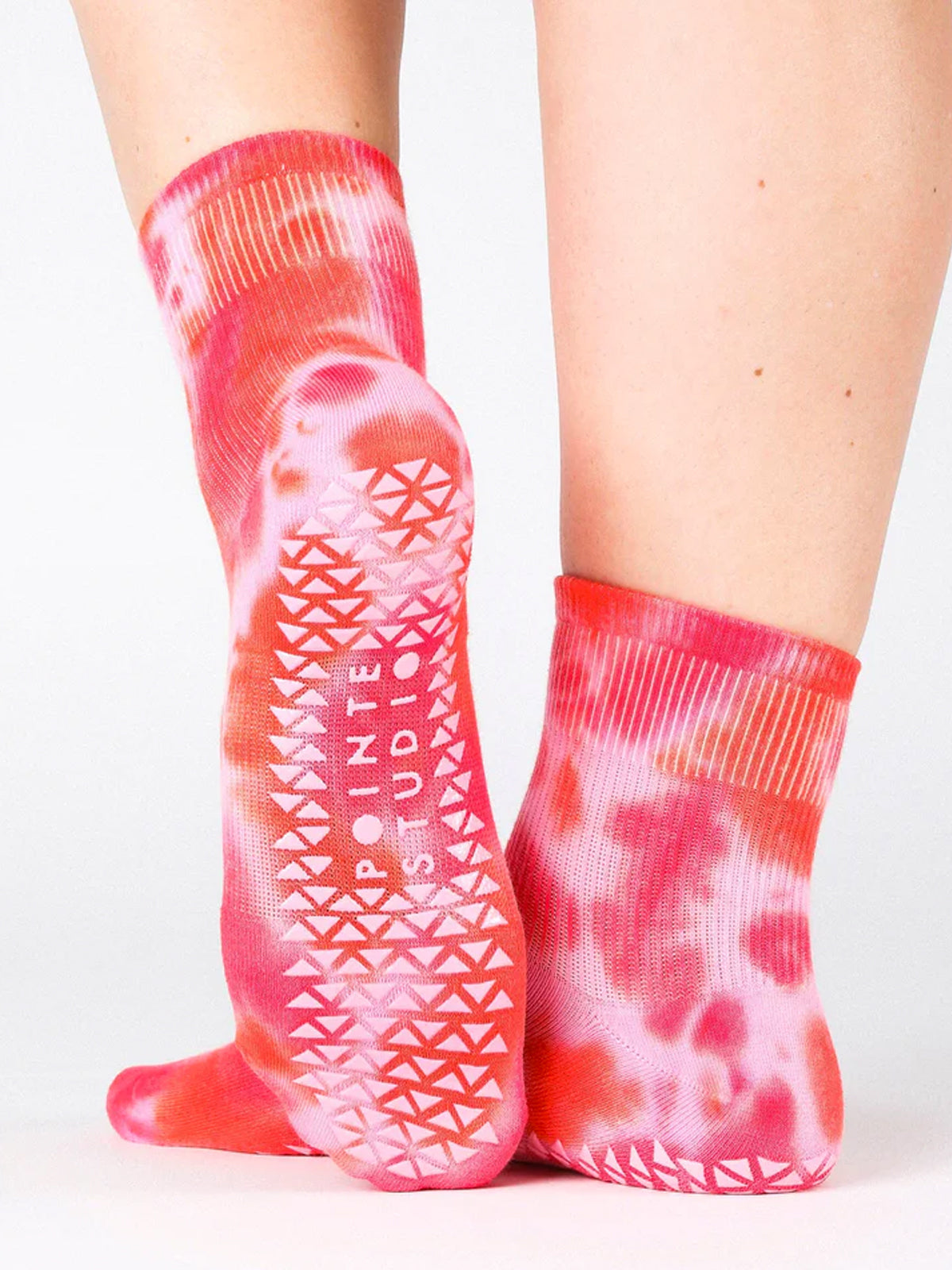 Paradise Pink Jamie Grip Socks