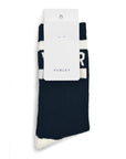 Back Egret Spencer Socks