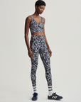 Ink Block Floral Form High 25" Leggings