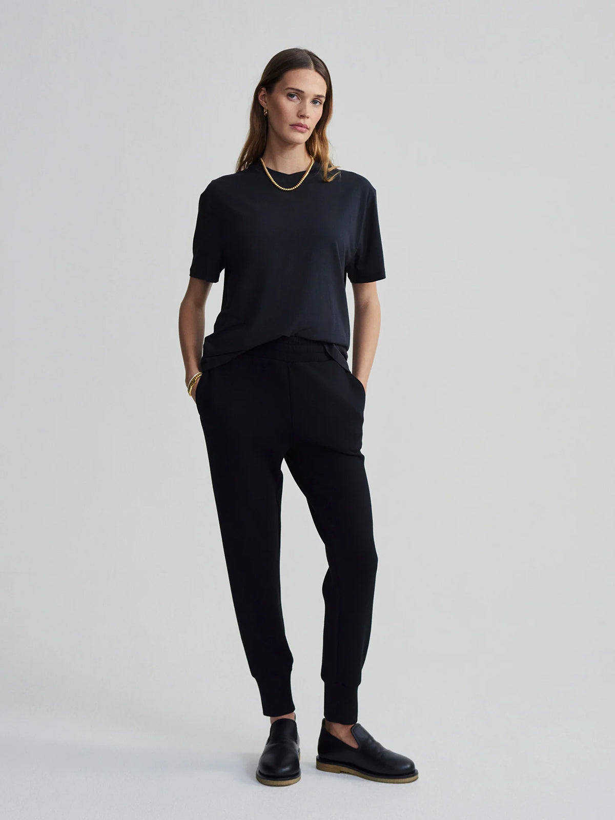 Black Leighton Boyfriend T-Shirt