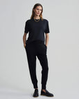 Black Leighton Boyfriend T-Shirt