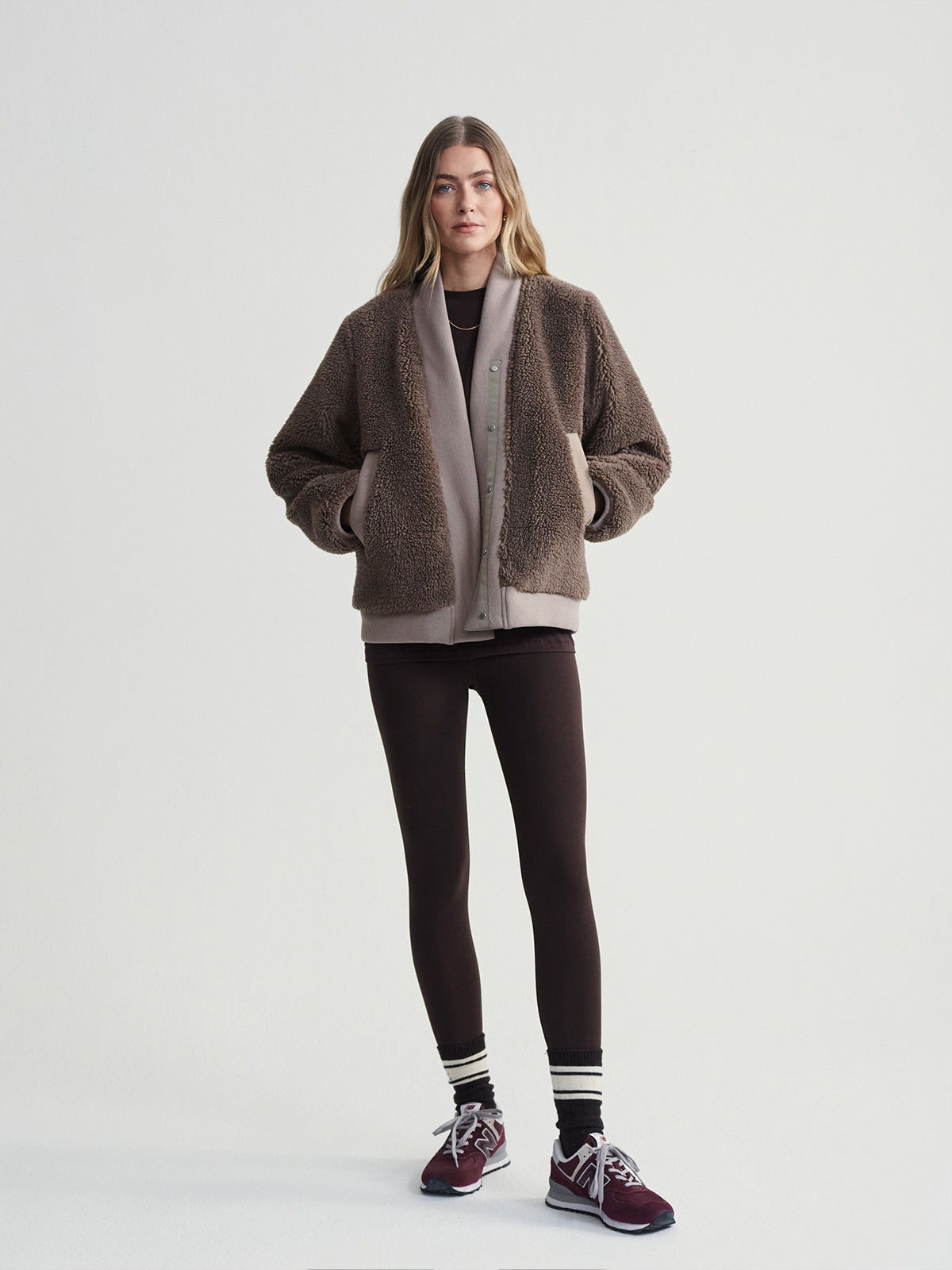 Fungi / Coffee Quartz Joanna Reversible Jacket