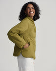 Green Moss Tilley Light Padded Jacket