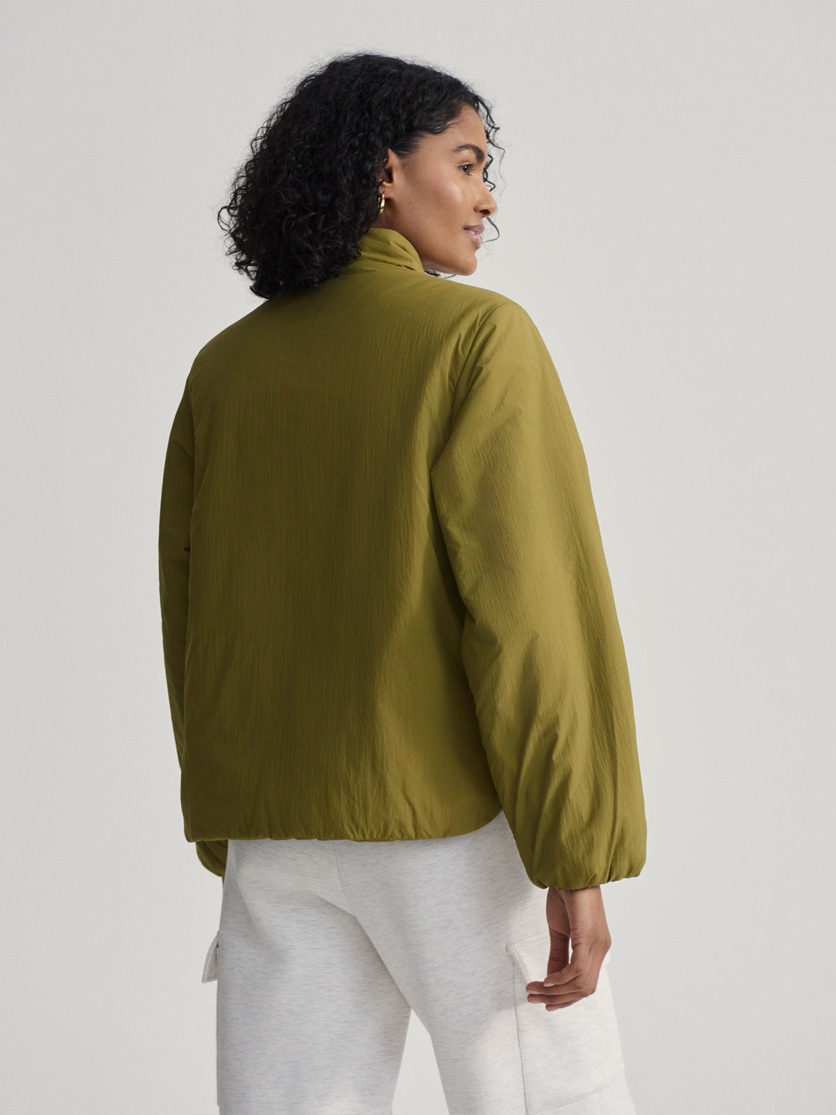 Green Moss Tilley Light Padded Jacket