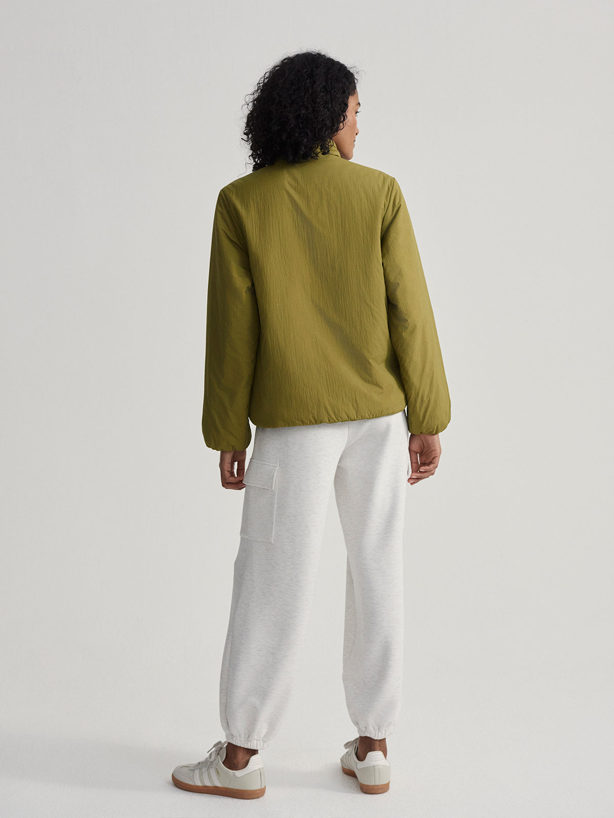 Green Moss Tilley Light Padded Jacket