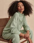 Snow Sage Hawley Half-Zip Sweatshirt