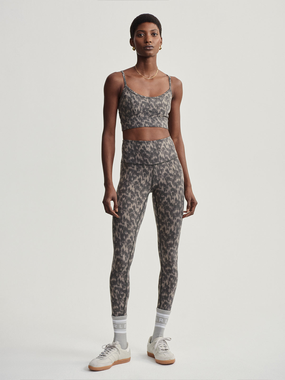 Abstract Motion Texture Move Irena Sports Bra