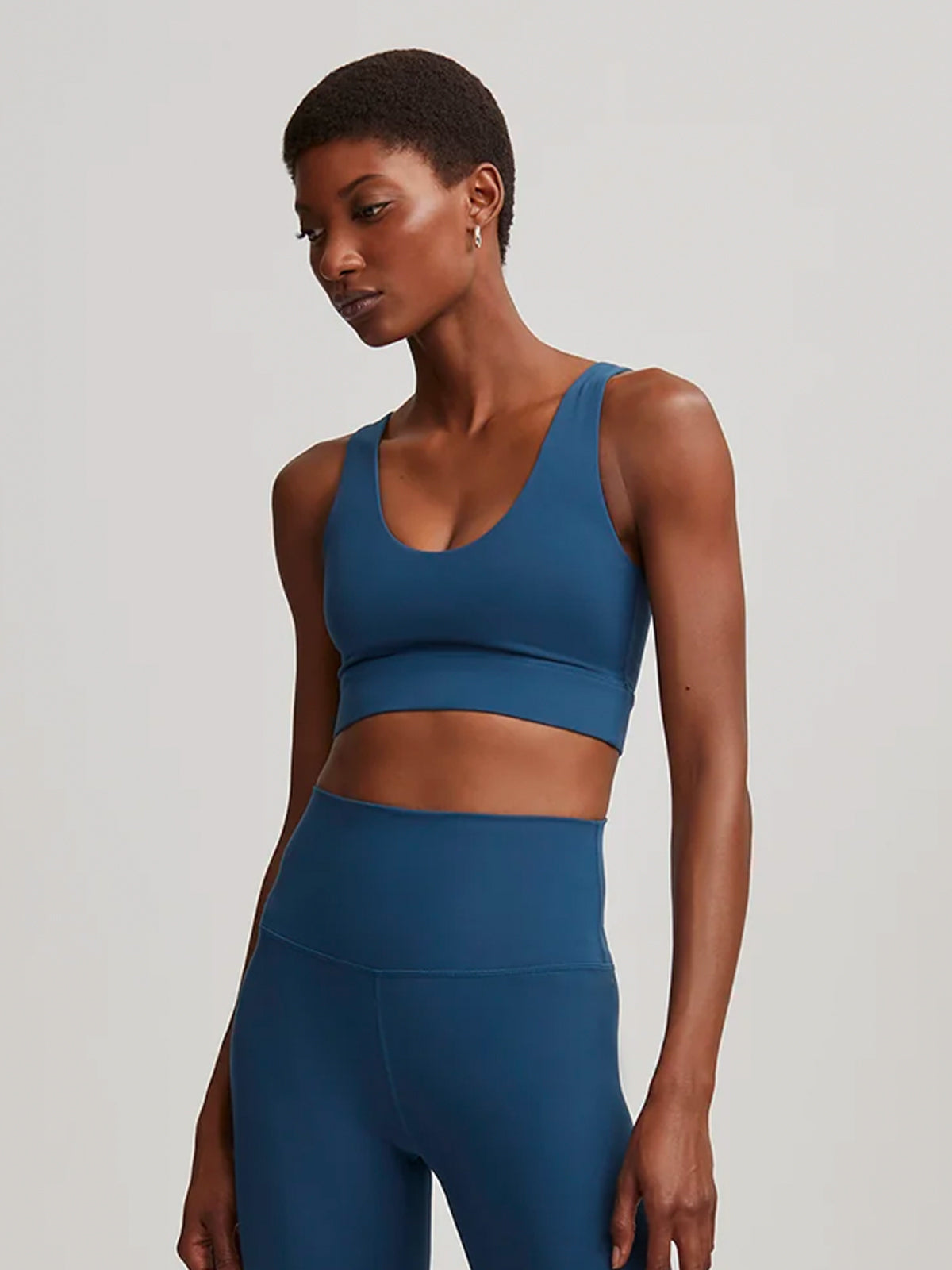 Blue Wing Teal Always Edwards Sports Bra