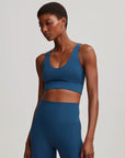 Blue Wing Teal Always Edwards Sports Bra