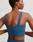 Blue Wing Teal Always Edwards Sports Bra