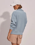 Ashley Blue Rhea Half-Zip Pullover