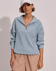 Ashley Blue Rhea Half-Zip Pullover