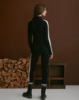 Black Aiden Knit Baselayer Leggings
