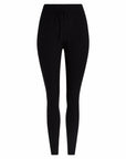 Black Aiden Knit Baselayer Leggings