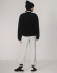 Black Anika Half-Zip Fleece