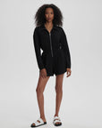 Black Annika Playsuit