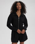 Black Annika Playsuit