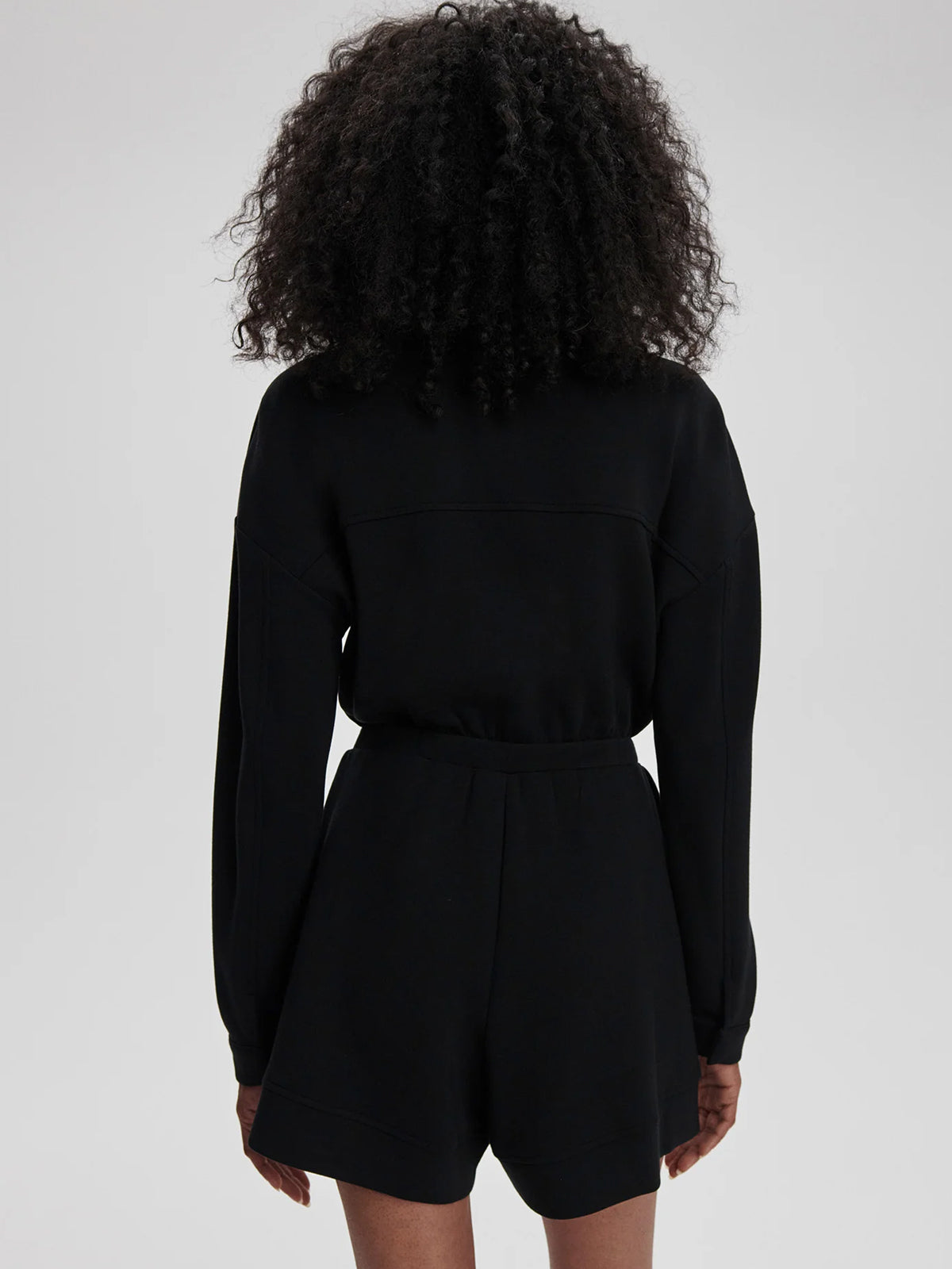 Black Annika Playsuit