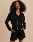 Black Annika Playsuit