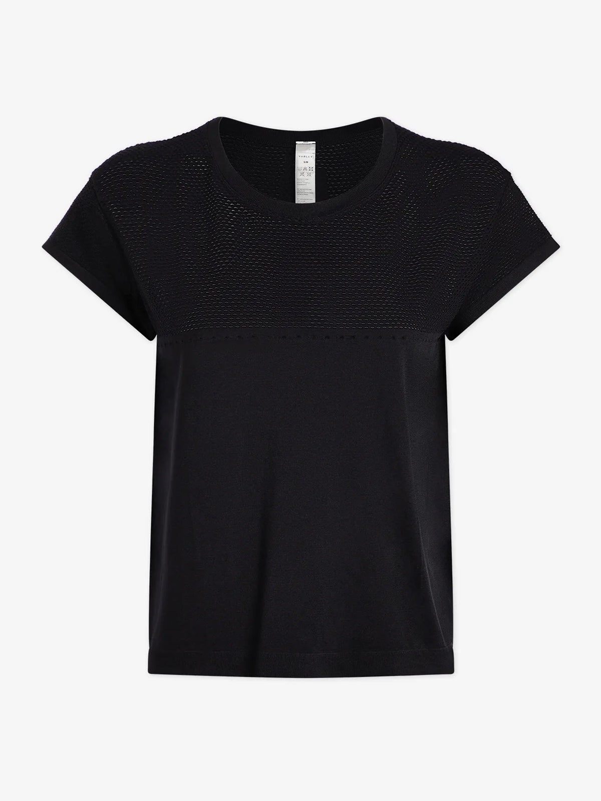 Black Seamless Calloway Boxy Tee