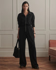 Black Gigi Wide Leg Jumpsuit