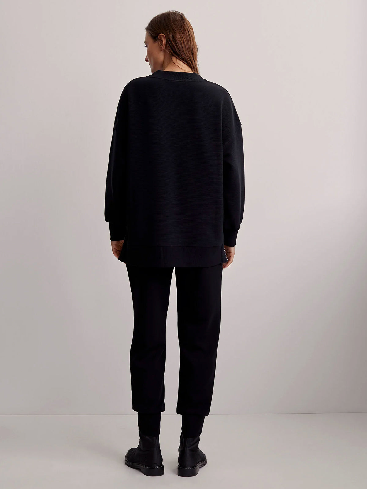 Black Mae Boyfriend Sweatshirt