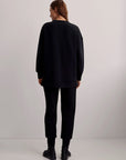 Black Mae Boyfriend Sweatshirt