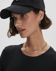 Black Regina Fitted Tee