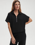 Black Ritchie Short Sleeved Sweatshirt