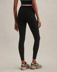 Black and Snow White Always FreeSoft Contrast High Rise 25" Leggings